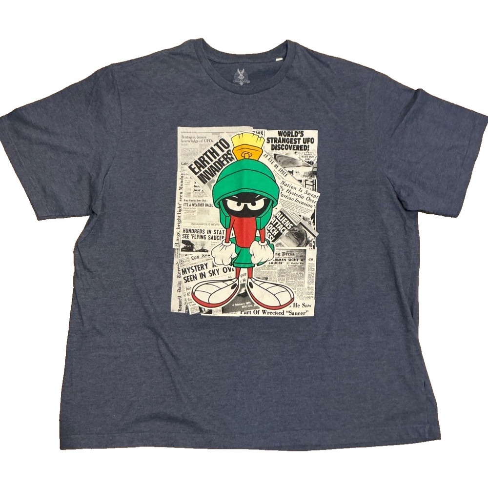 Marvin the Martian Old School Looney Tunes XXL Rare T-Shirt